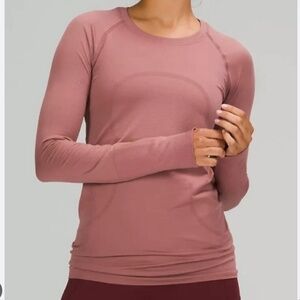 Lulu Lemon Swiftly Tech 2.0 Long Sleeve Shirt Spiced Chai Women's NWT